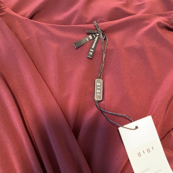 NEW Burgundy Gigi Size 6 & 12 Dress - Picture 6 of 13